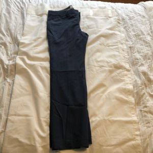 Banana Republic Striped Navy Pants